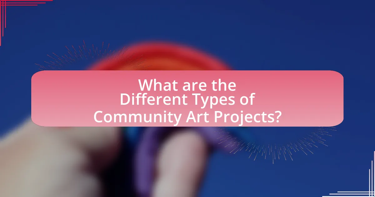 What are the Different Types of Community Art Projects?
